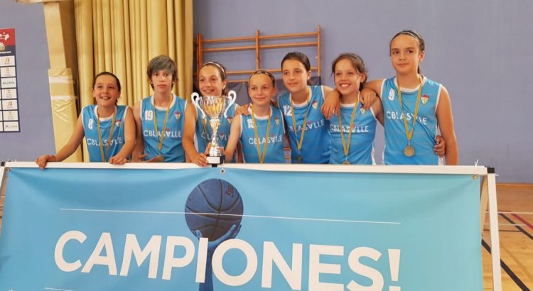 El equipo mini femenino de La Salle Palma, campeón de Baleares El equipo mini femenino de La Salle Palma, campeón de Baleares
